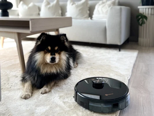 Neatsvor-robotstøvsuger-blogg-hundehår