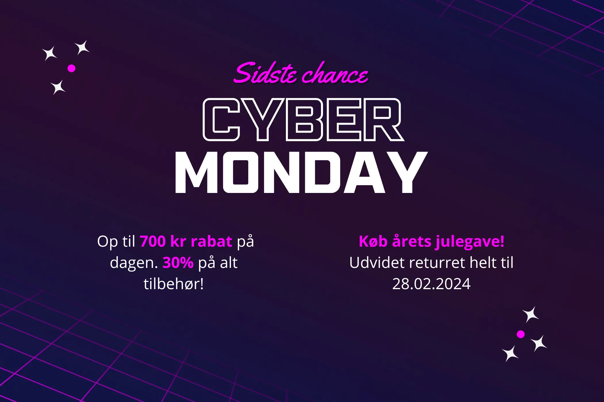 Neatsvor Danmark Cyber Monday Deskop